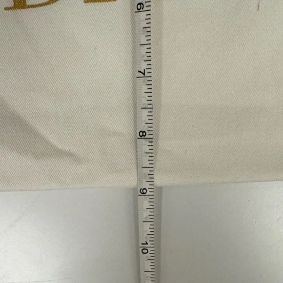 Dior Cream Bag with Gold Lettering - Picture 4 of 4